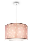 teppich.pl Lampa wisząca Loro różowy