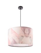 teppich.pl Lampa wisząca Loro różowy