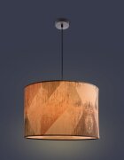 teppich.pl Lampa wisząca Loro różowy