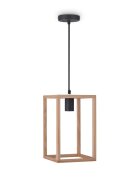 teppich.pl Lampa wisząca Noren brązowy