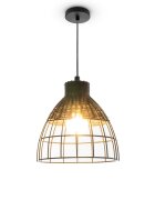 teppich.pl Lampa wisząca Riha czarny