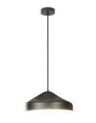 teppich.pl Lampa wisząca Riley czarno-biały