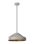 teppich.pl Lampa wisząca Riley szary