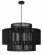 teppich.pl Lampa wisząca Runa czarny