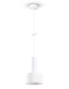 teppich.pl Lampa wisząca Venta biały