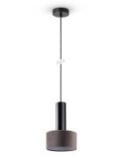 teppich.pl Lampa wisząca Venta ciemnoszary