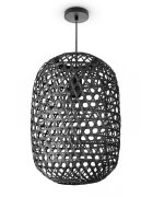 teppich.pl Lampa wisząca Vina czarny