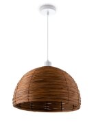 teppich.pl Lampa wisząca Zeno brązowy