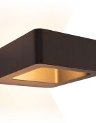teppich.pl LED-Lampa ścienna Mirawa antracyt