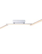 teppich.pl LED-Lampa sufitowa Dion chrome