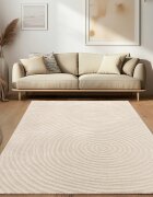 teppich.pl Nowoczesny dywan Aurora krem 120x160 cm
