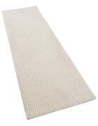 teppich.pl Nowoczesny dywan Aurora krem 80x250 cm