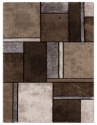 teppich.pl Nowoczesny dywan Bravo brązowy 120x170 cm
