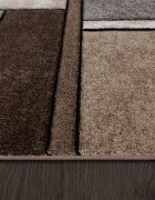 teppich.pl Nowoczesny dywan Bravo brązowy 80x300 cm