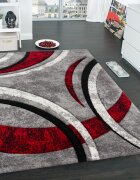 teppich.pl Nowoczesny dywan Bravo czerwony 80x300 cm