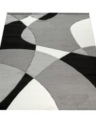 teppich.pl Nowoczesny dywan Diamora czarno-biały 200x290 cm