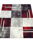 teppich.pl Nowoczesny dywan Diamora czerwony 80x300 cm