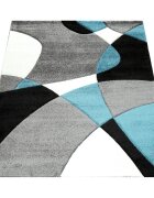 teppich.pl Nowoczesny dywan Diamora turkusowy 240x330 cm