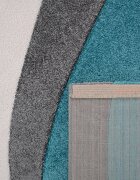 teppich.pl Nowoczesny dywan Diamora turkusowy 60x110 cm