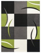 teppich.pl Nowoczesny dywan Diamora zielony 200x290 cm