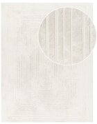 teppich.pl Nowoczesny dywan Myko krem 80x150 cm