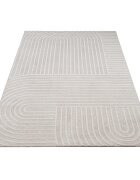 teppich.pl Nowoczesny dywan Sorrento krem 160x220 cm