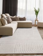 teppich.pl Nowoczesny dywan Sorrento krem 160x220 cm