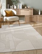 teppich.pl Nowoczesny dywan Sumo krem 160x230 cm