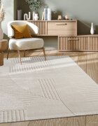 teppich.pl Nowoczesny dywan Sumo krem 240x340 cm