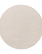 teppich.pl Puszysty dywan Solina krem 120 cm okrągły