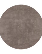 teppich.pl Puszysty dywan Solina taupe 120 cm okrągły