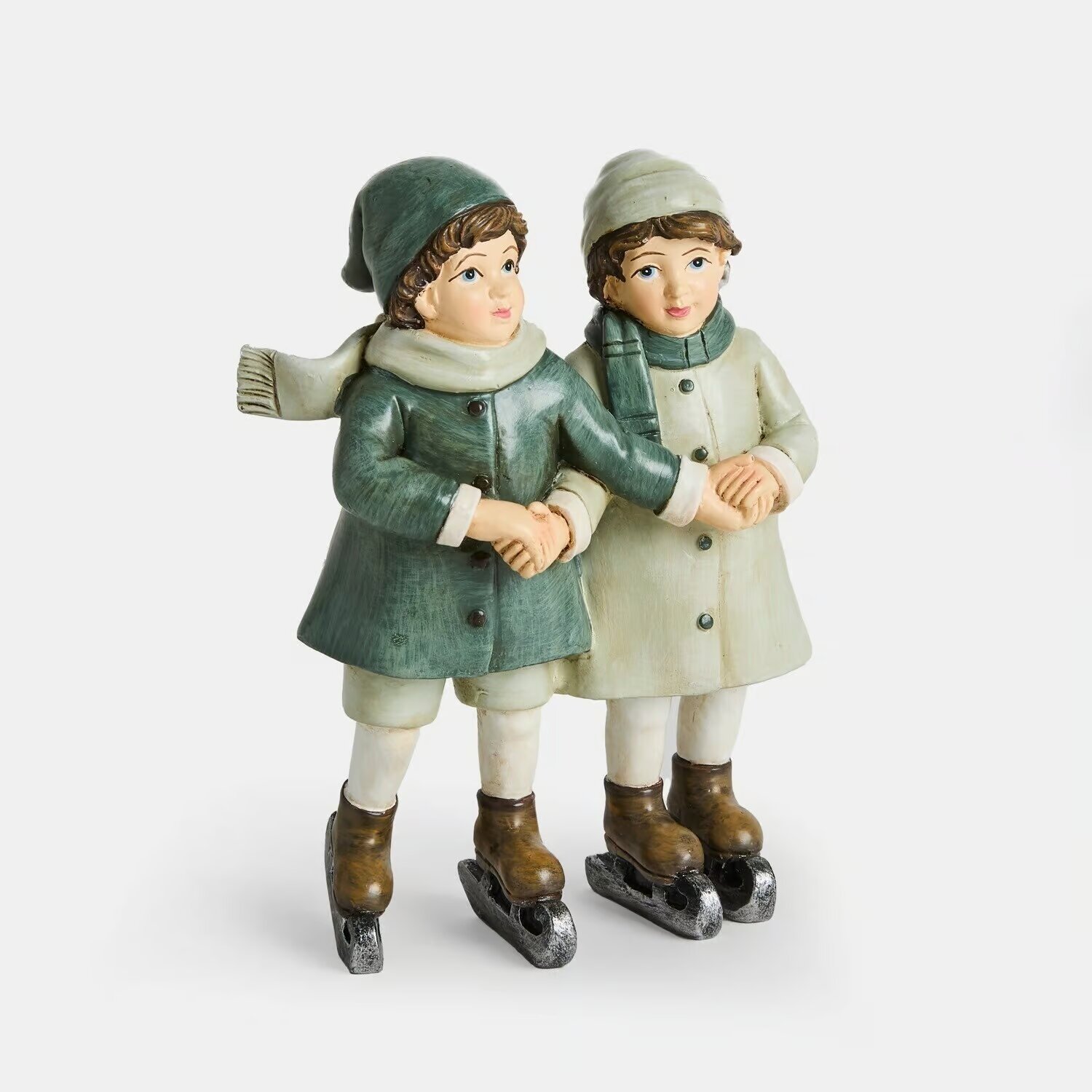 LOBERON Figurka dzieci na łyżwach Jerries