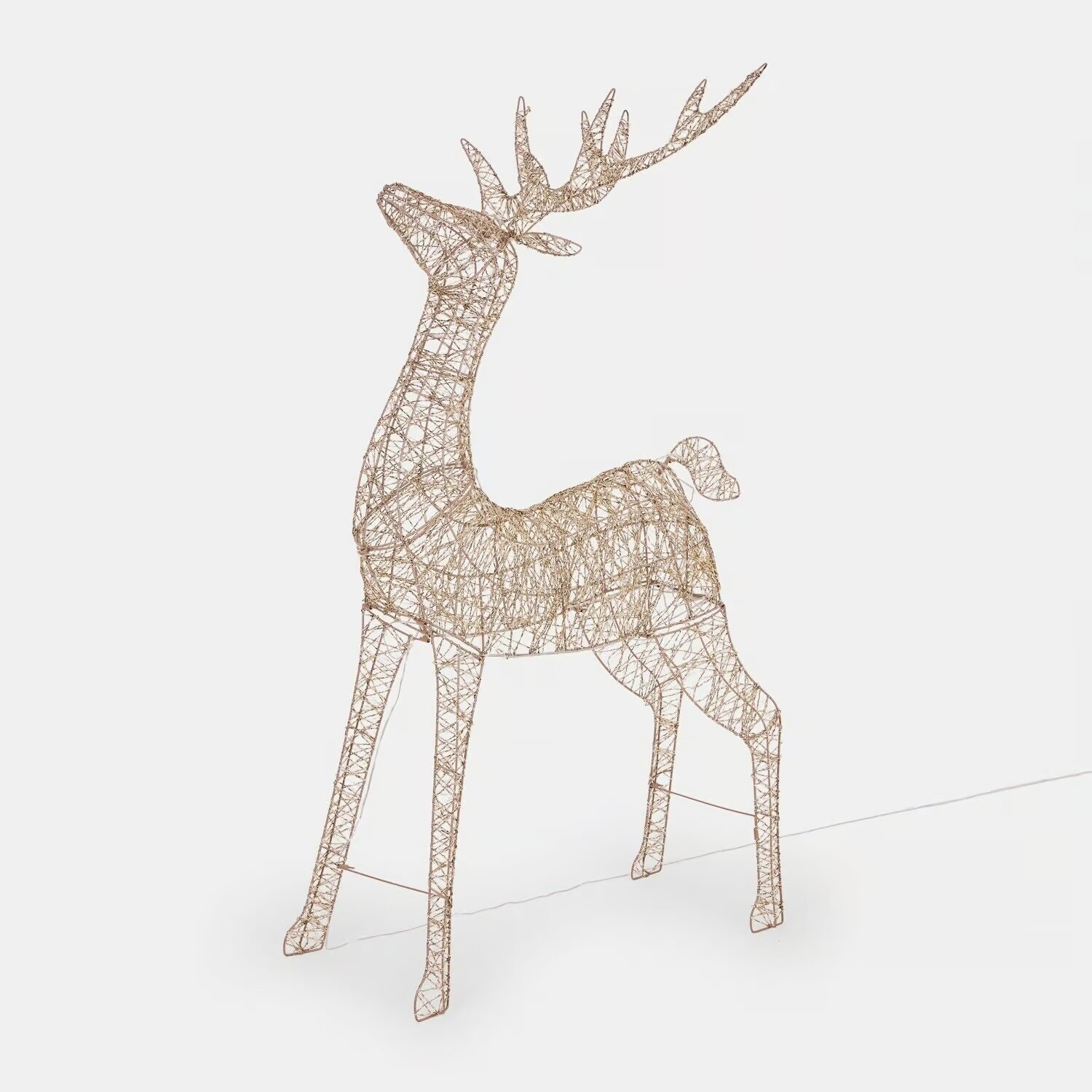 LOBERON Figurka jelenia LED Elanari