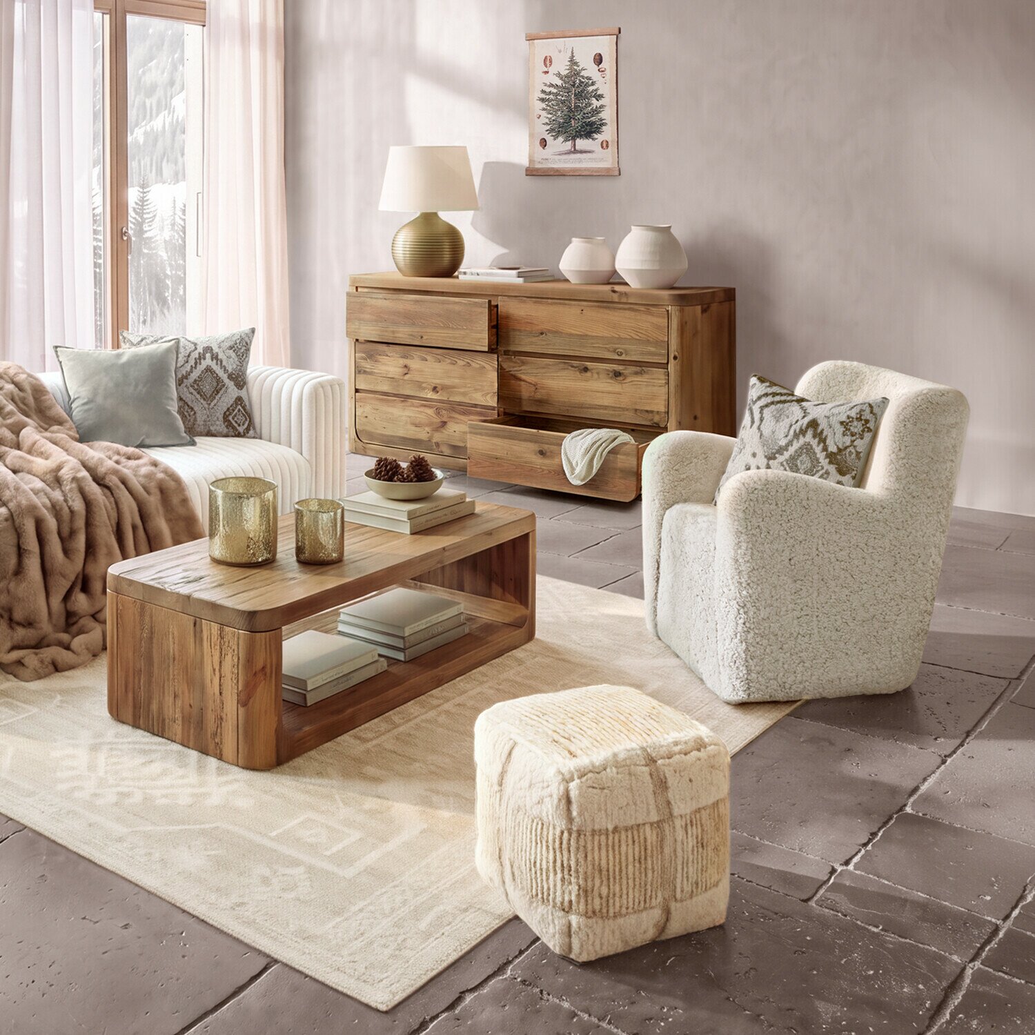 LOBERON Fotel Fleurimond
