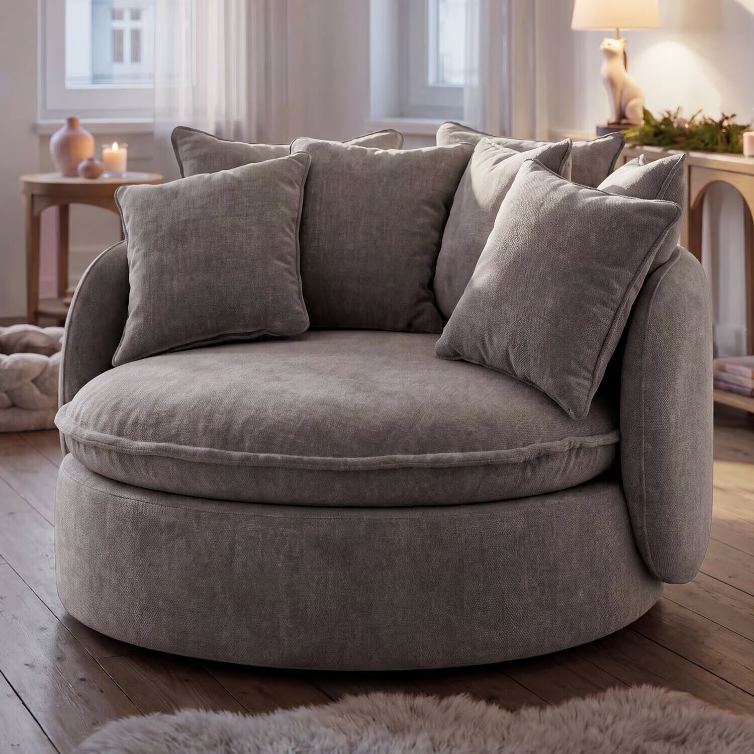LOBERON Fotel obrotowy Parkford