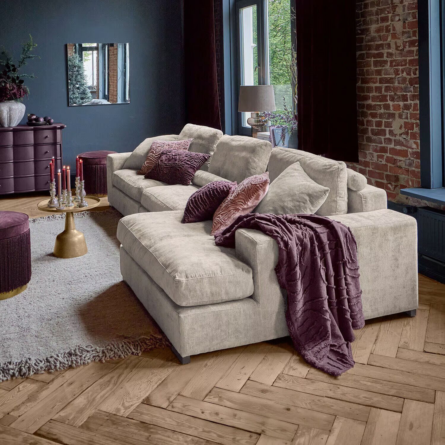LOBERON GUIDO MARIA KRETSCHMER Sofa Greyloft