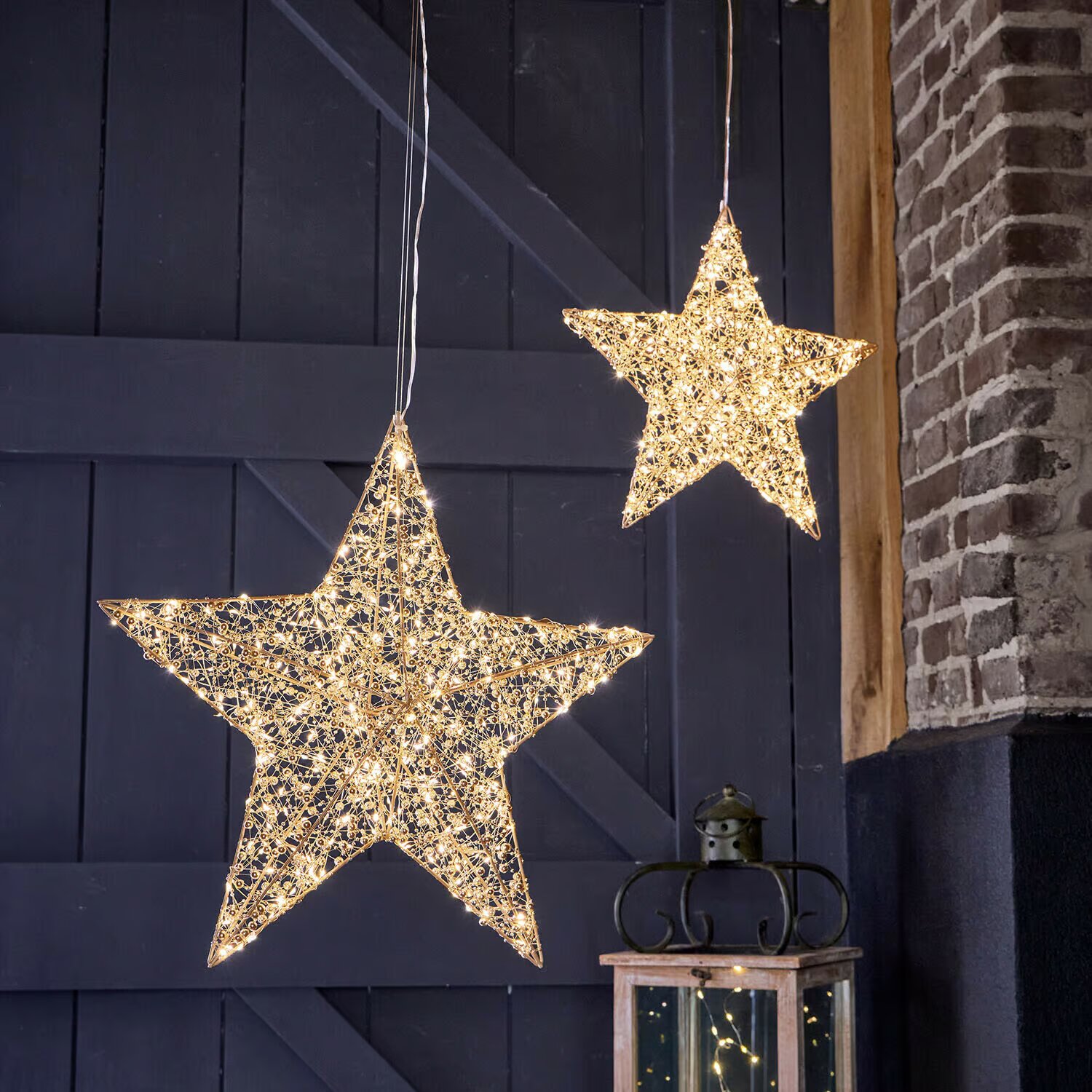 LOBERON Gwiazda LED zestaw 2 szt. Brightens