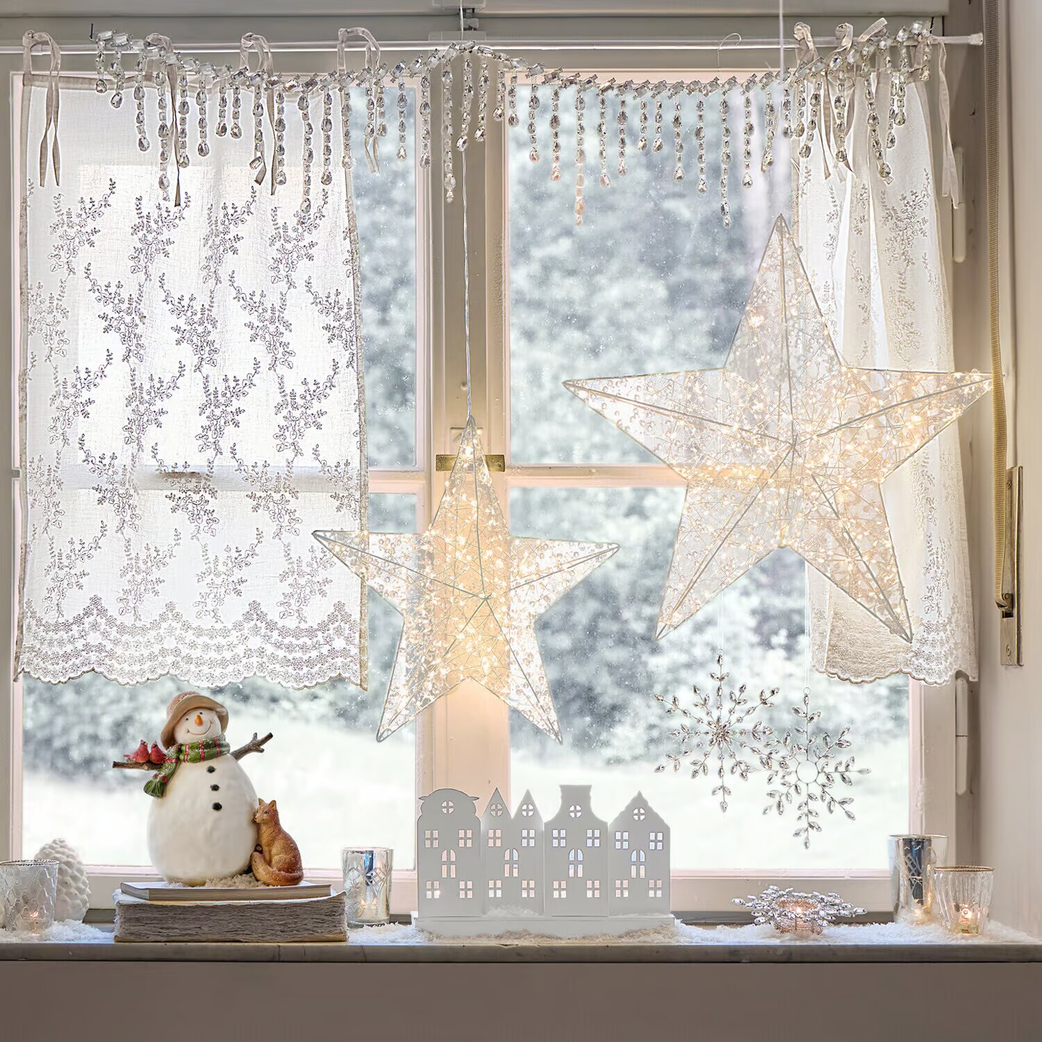 LOBERON Gwiazda LED zestaw 2 szt. Brightens