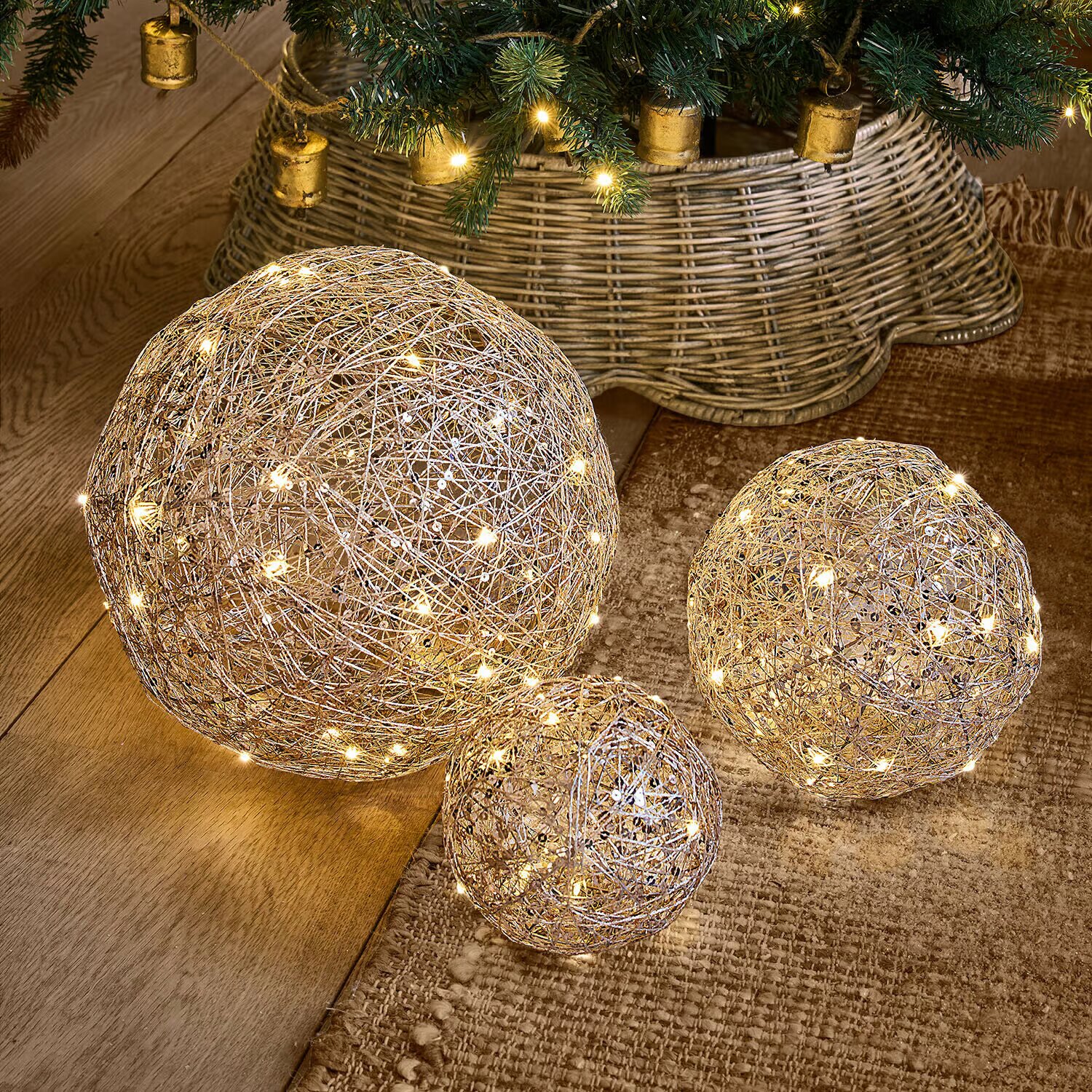 LOBERON Kula LED zestaw 3 szt. Casaglam