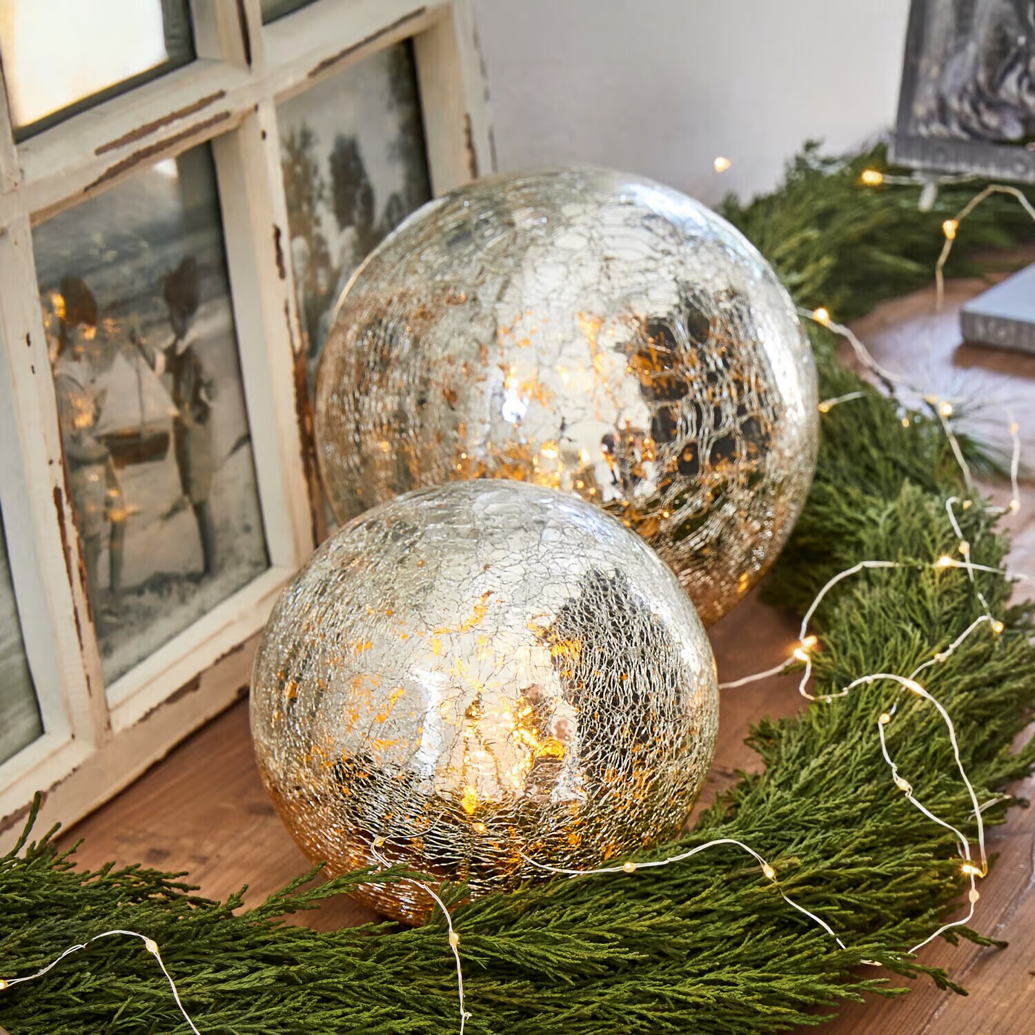 LOBERON Kula świetlna zestaw 2 szt. Lightballs