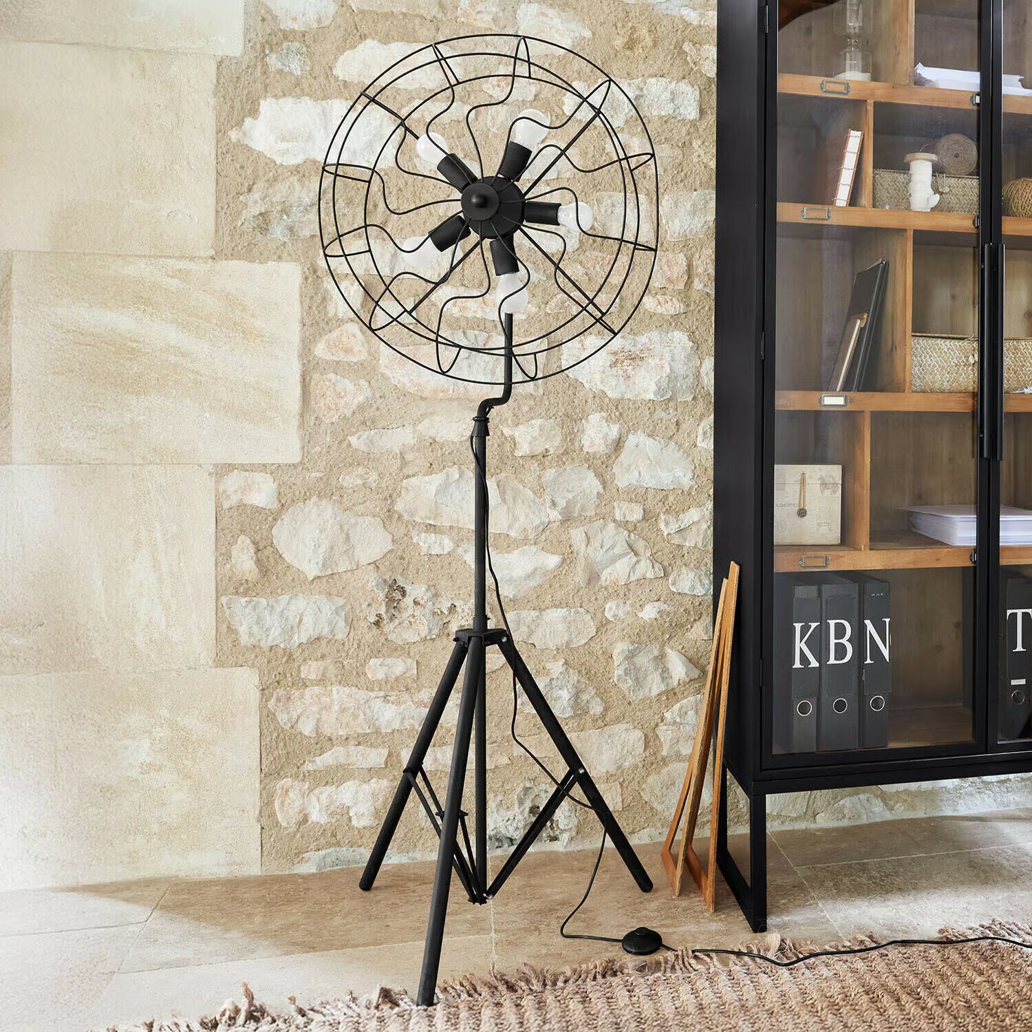 LOBERON Lampa podłogowa Thunderfield