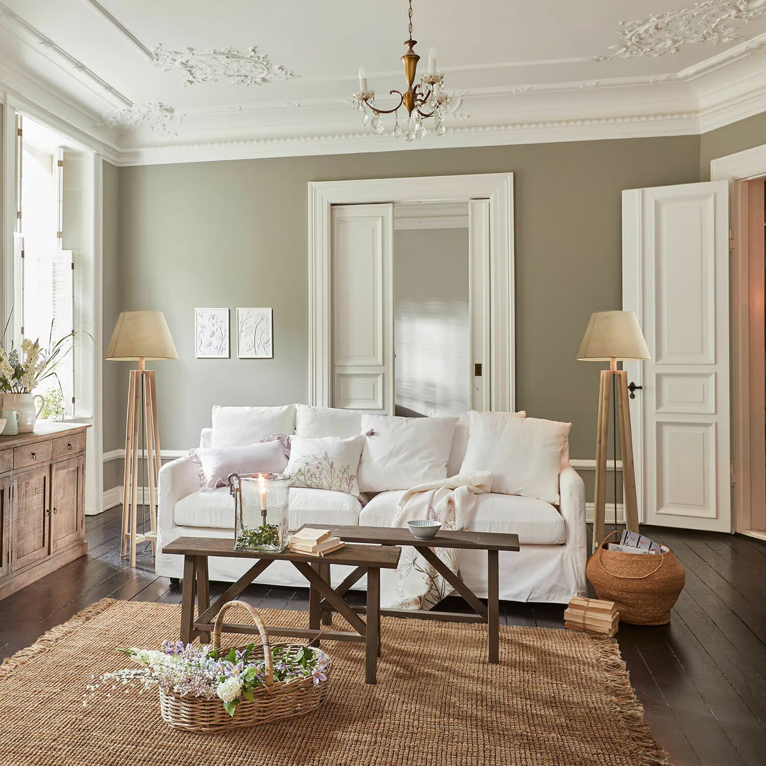 LOBERON Lampa stojąca Edgewood