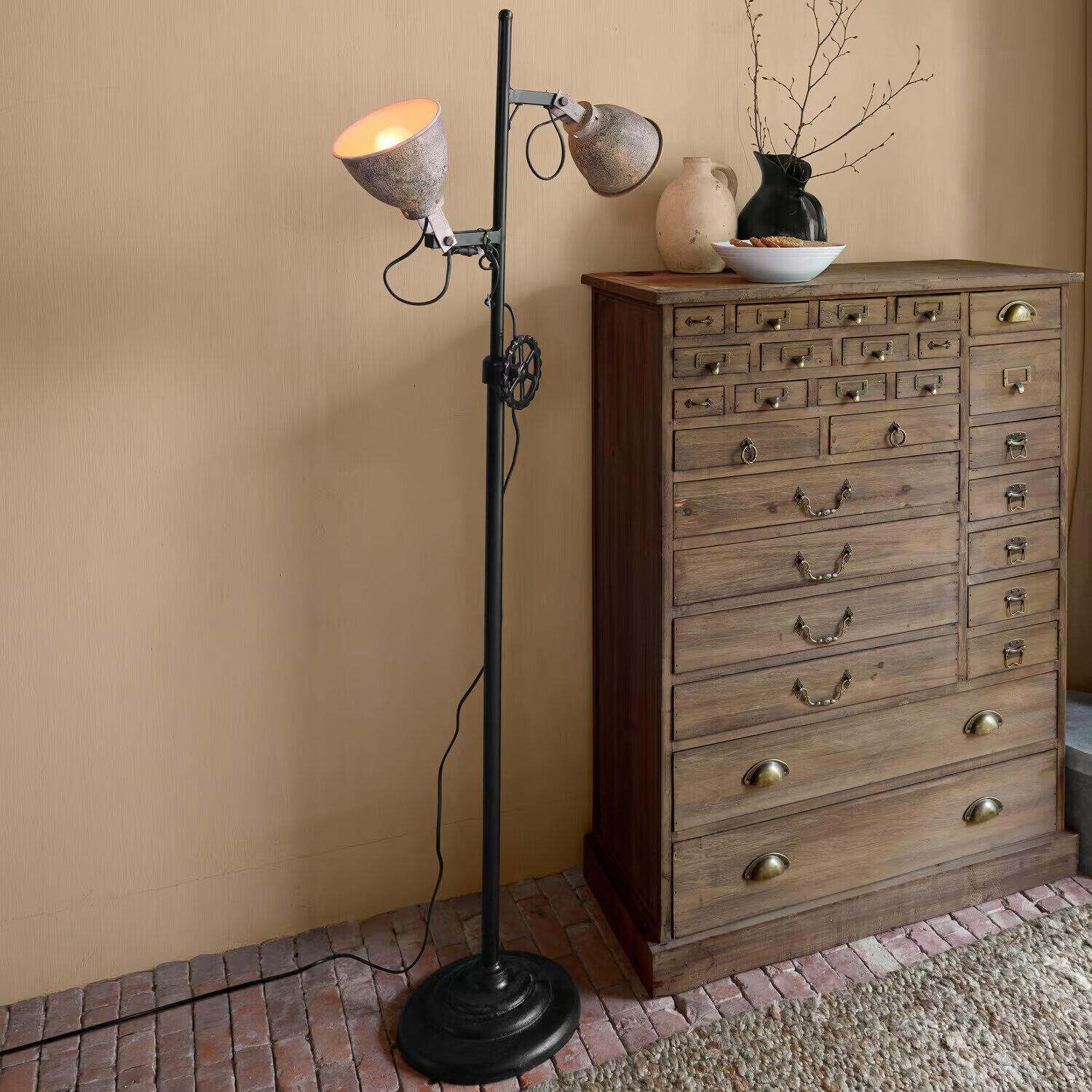 LOBERON Lampa stojąca Fenric