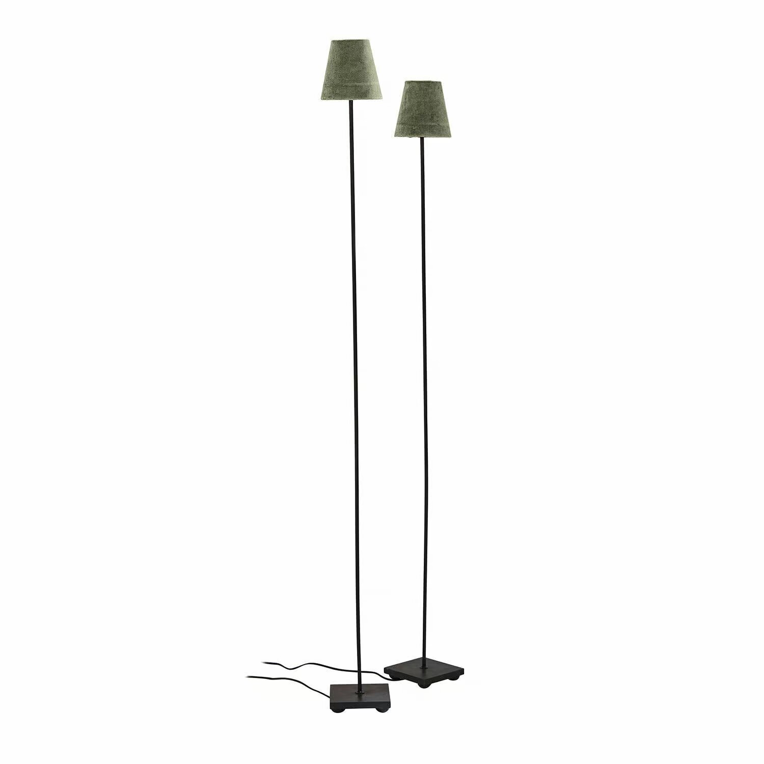 LOBERON Lampa stojąca zestaw 2 szt. Tacoma