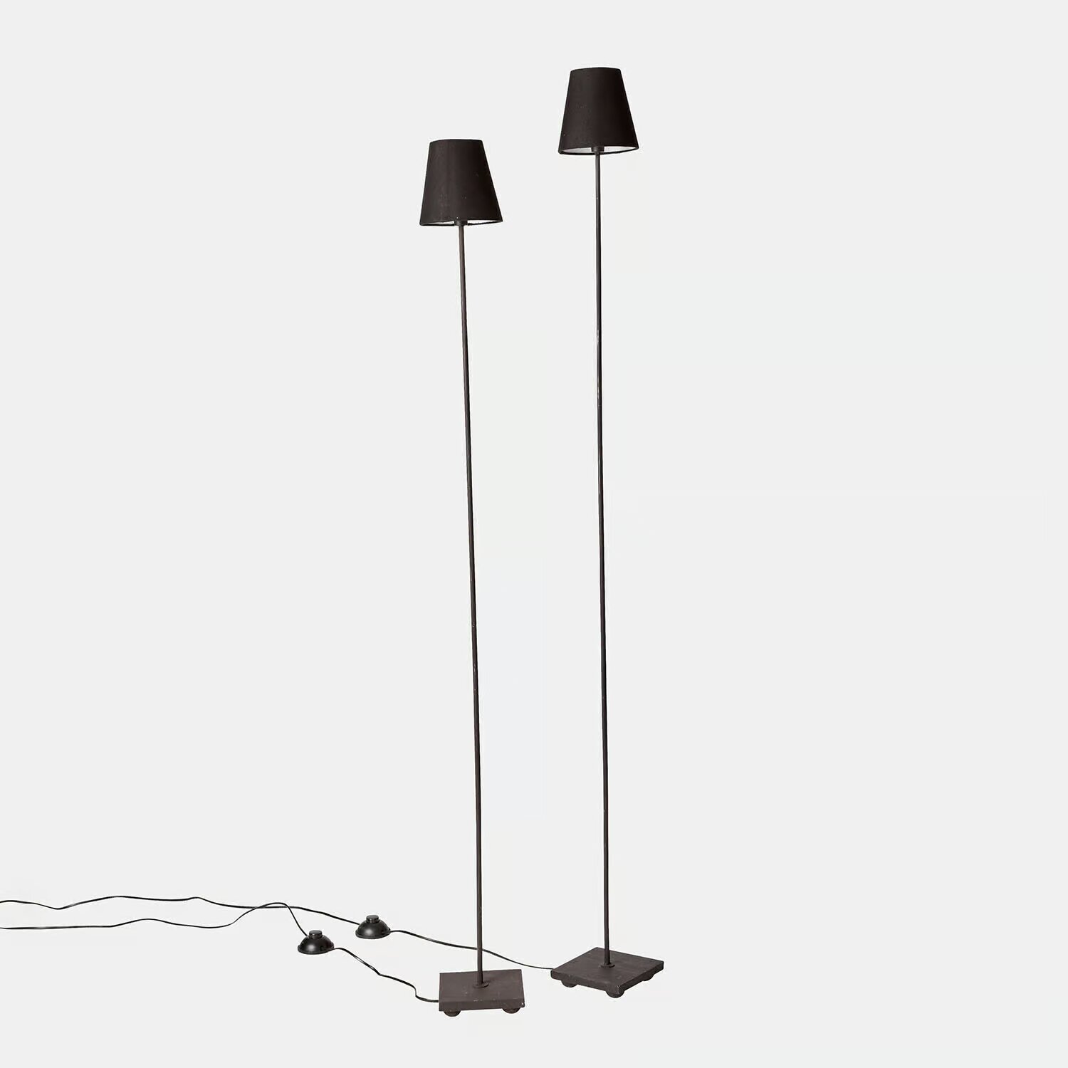LOBERON Lampa stojąca zestaw 2 szt. Tacoma
