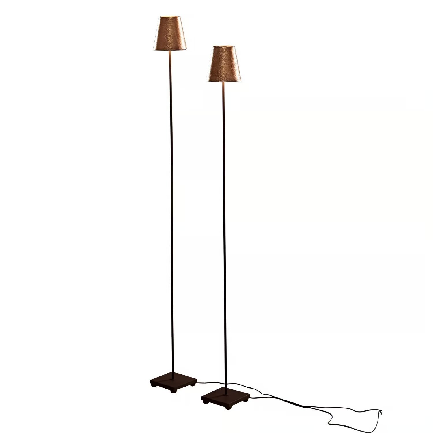 LOBERON Lampa stojąca zestaw 2 szt. Tacoma