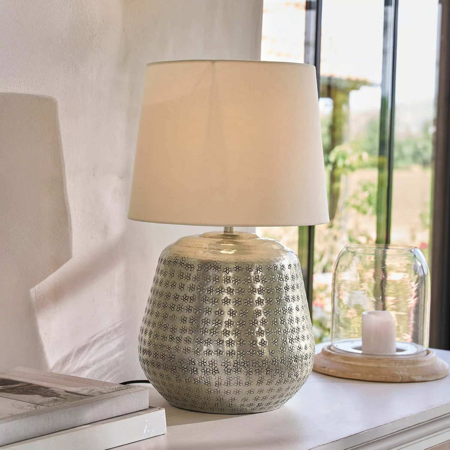 LOBERON Lampa stołowa Blancos