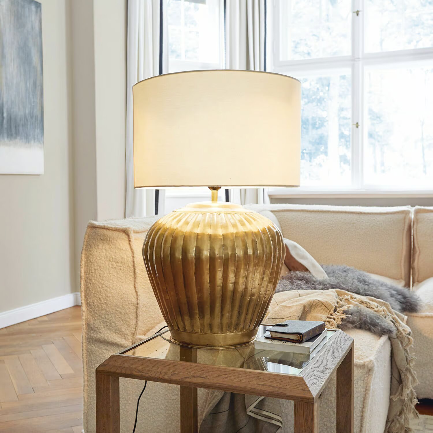 LOBERON Lampa stołowa Fauville
