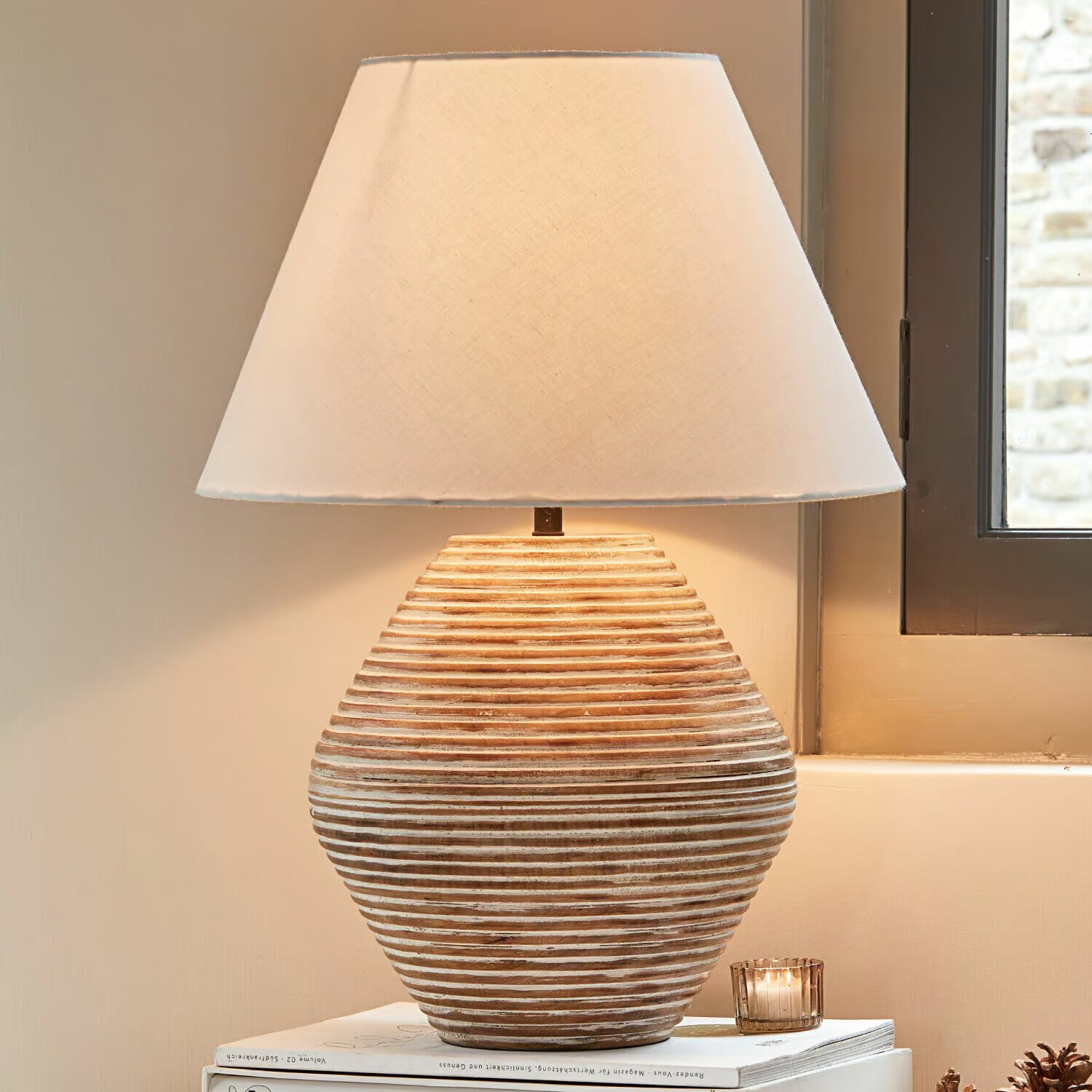 LOBERON Lampa stołowa Landelin
