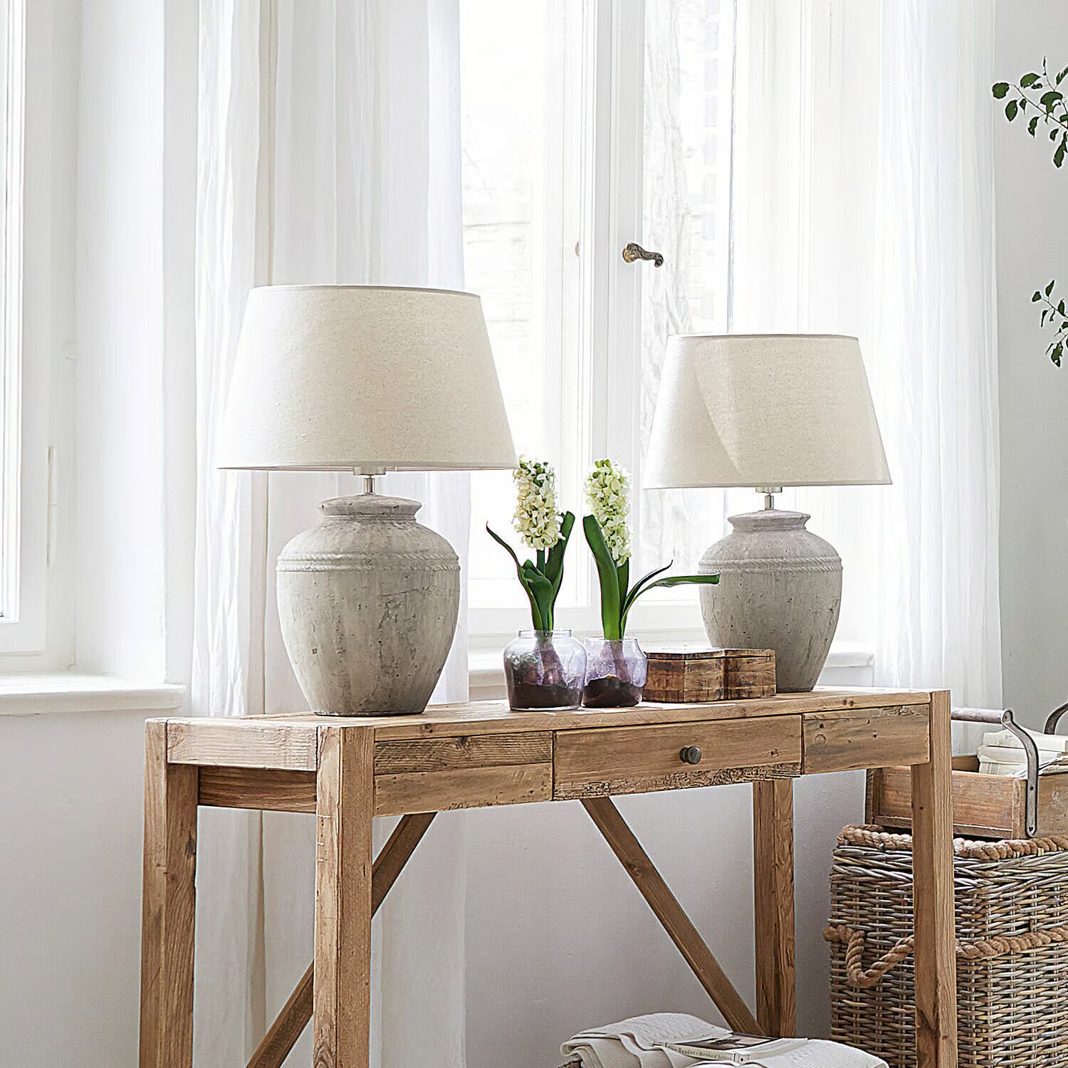 LOBERON Lampa stołowa Mosnay